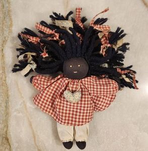 Vintage Folk Art Rag Doll